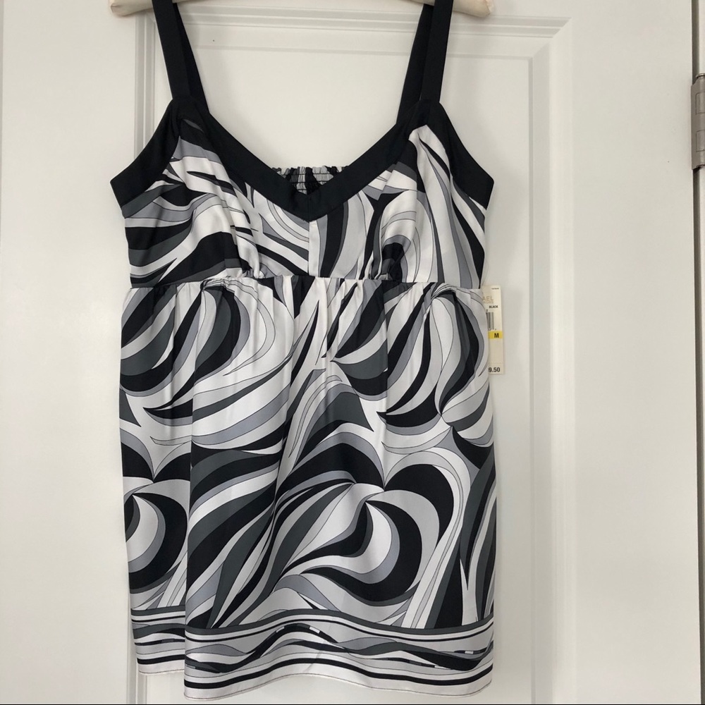 Michael Kors Top Silk Cami Babydoll size M